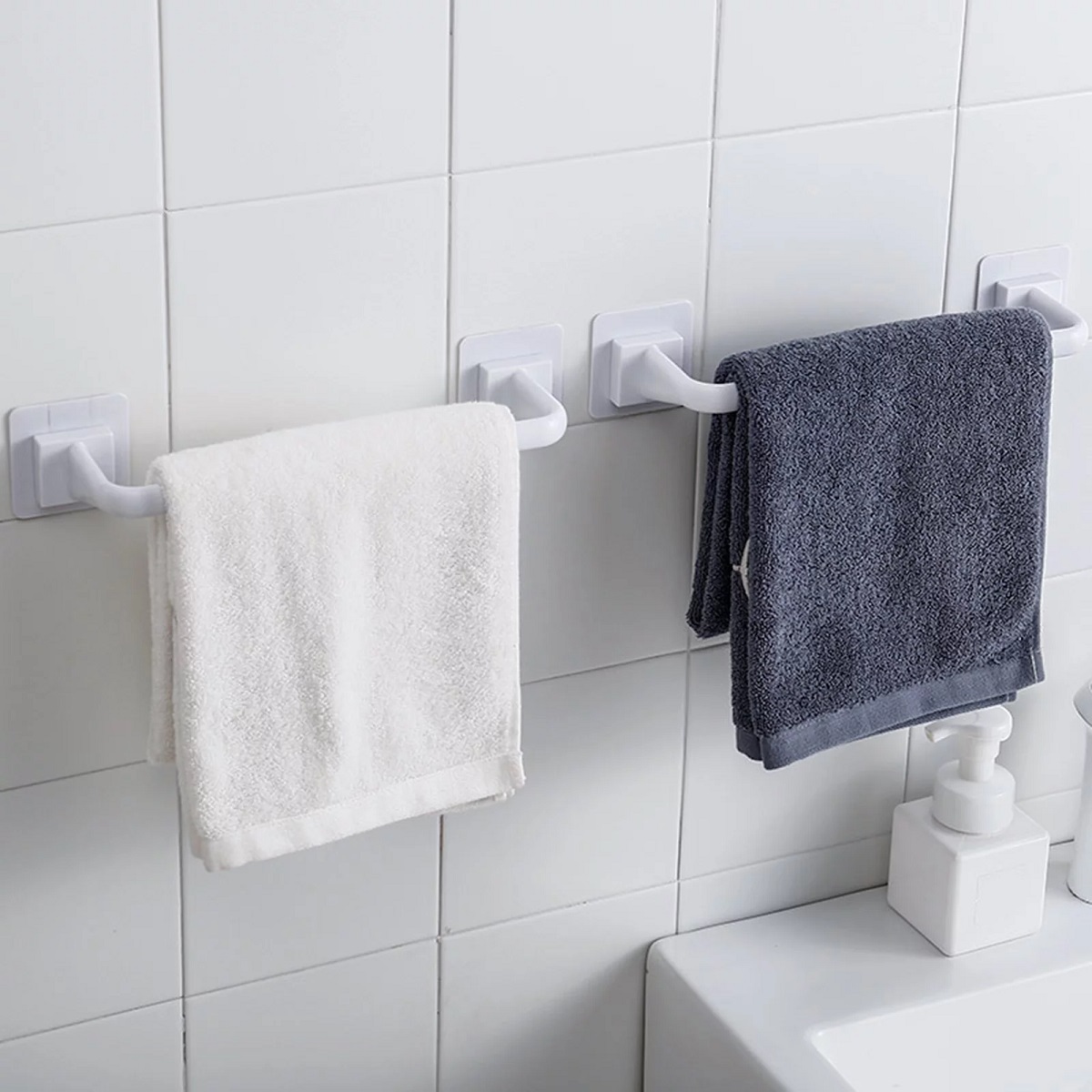 How To Keep Towels From Sliding Off Towel Bar