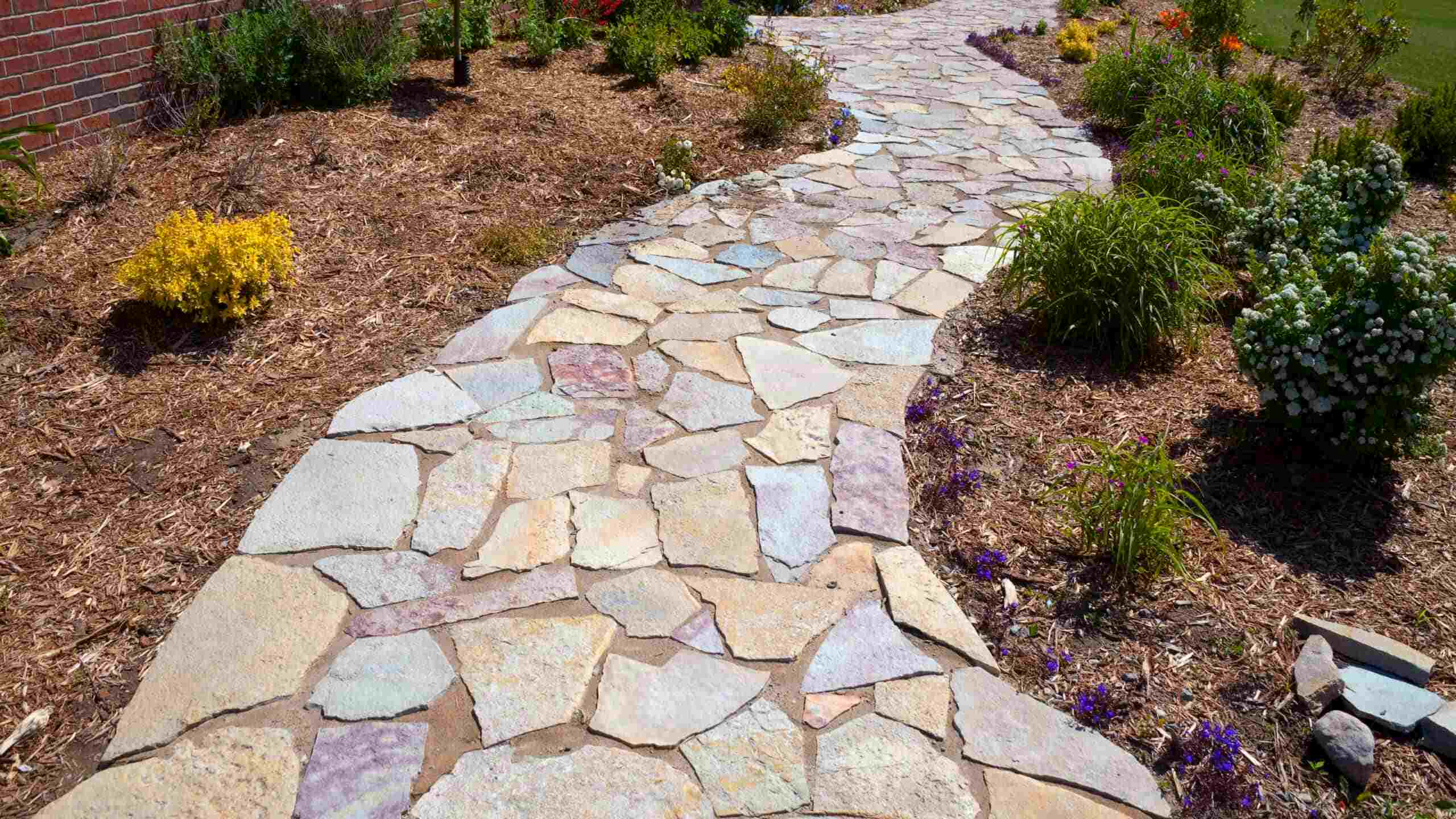 How To Lay Stone Walkway