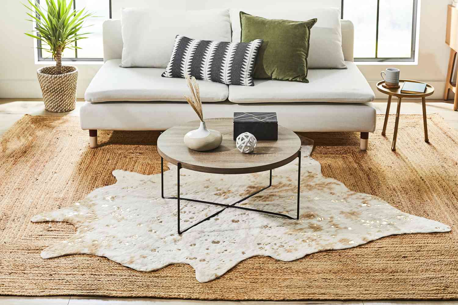 How To Layer Rugs In Living Room