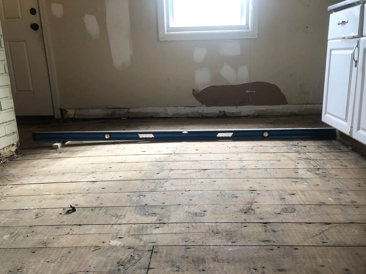 How To Level Floor In Old House