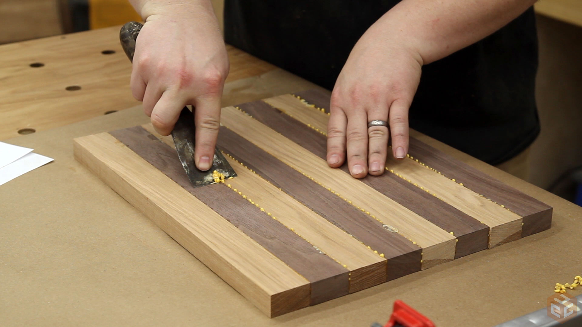 How To Make A Chess Board With Hand Tools