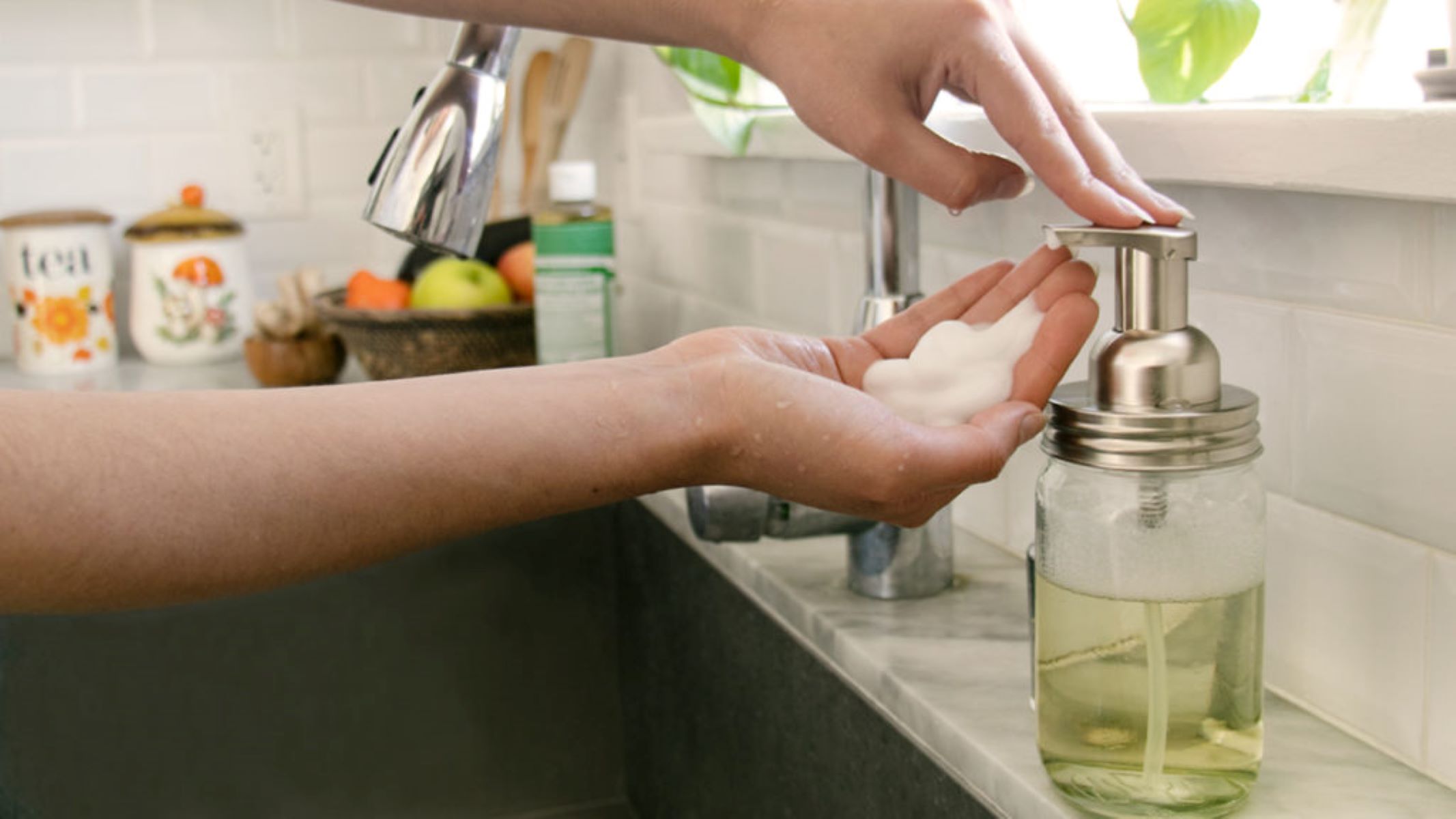 How To Make A Foaming Soap Dispenser