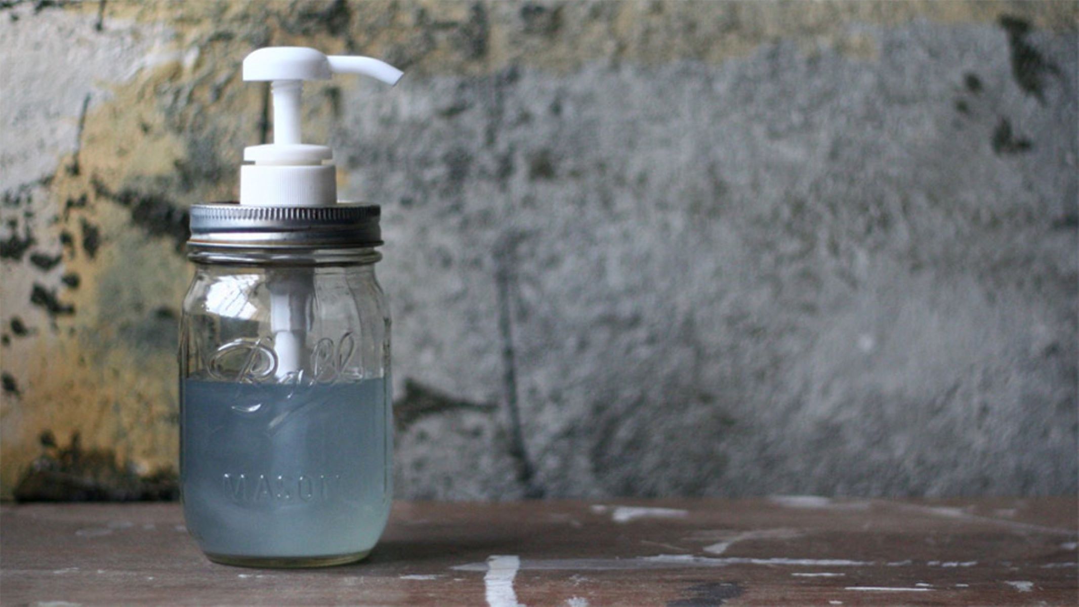 How To Make A Mason Jar Soap Dispenser