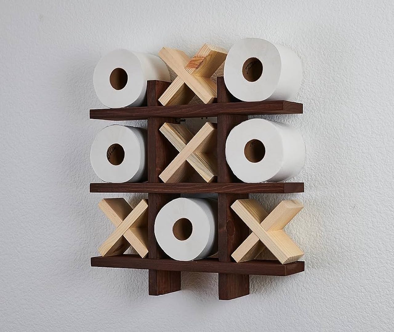 How To Make A Tic Tac Toe Toilet Paper Holder
