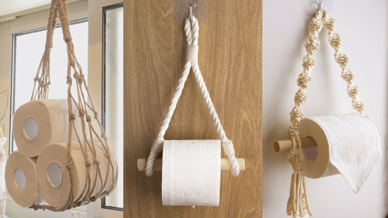 How To Make A Toilet Paper Holder