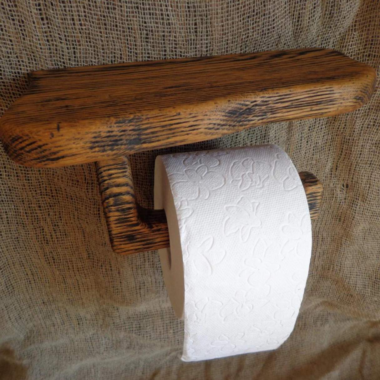 How To Make A Wooden Toilet Paper Holder