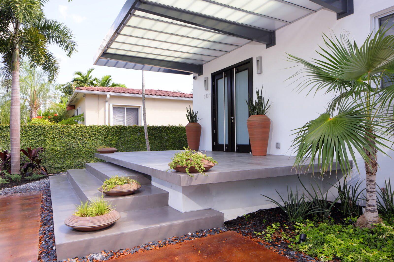 How To Make Concrete Porch Look Better
