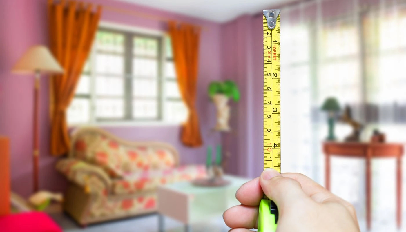 How To Measure A Living Room