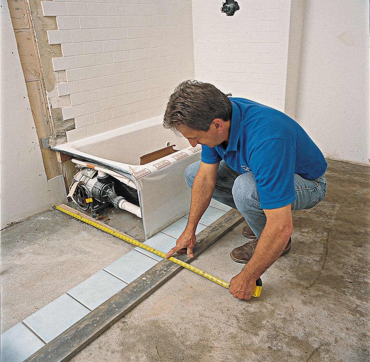 How To Measure Floor For Tile