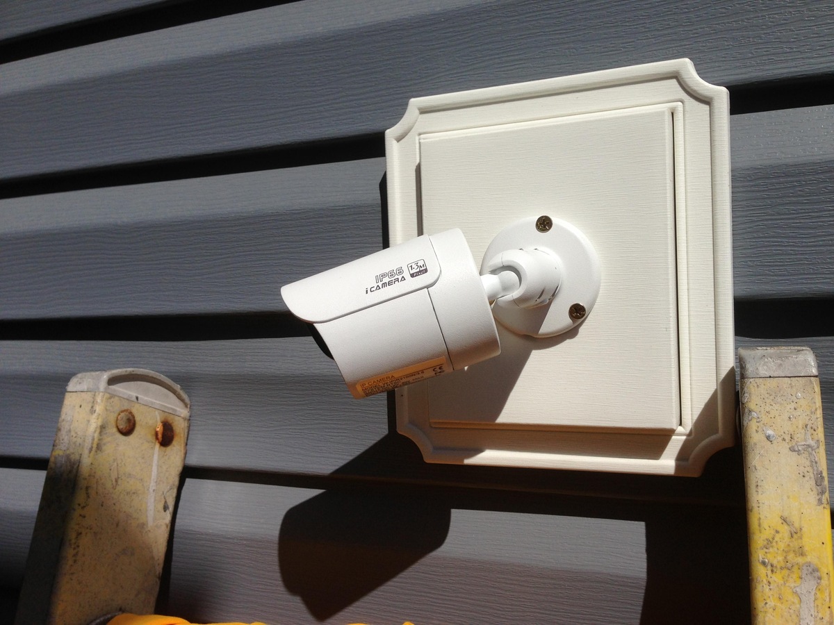 How To Mount Security Camera On Vinyl Siding