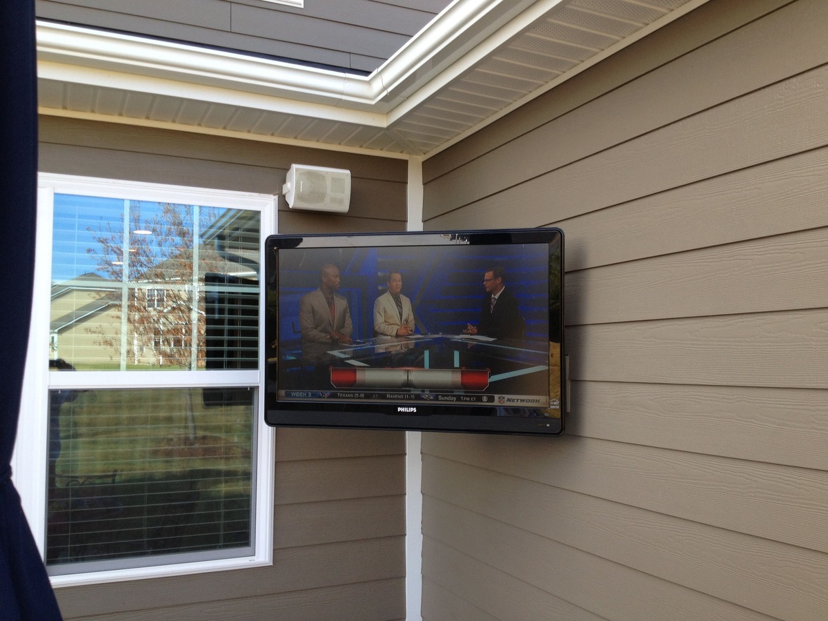 How To Mount TV On Siding