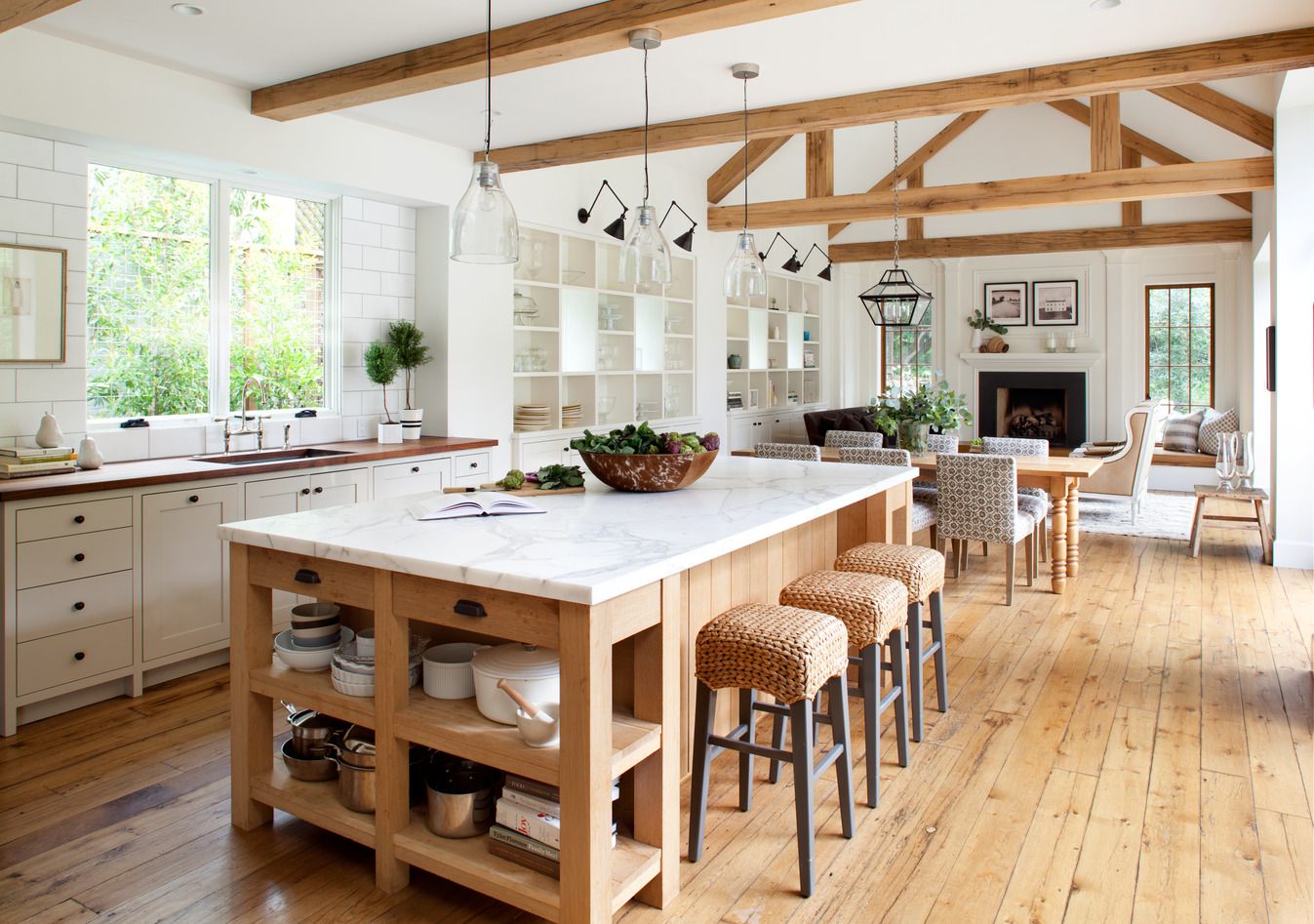 How To Paint An Open Concept Kitchen And Living Room