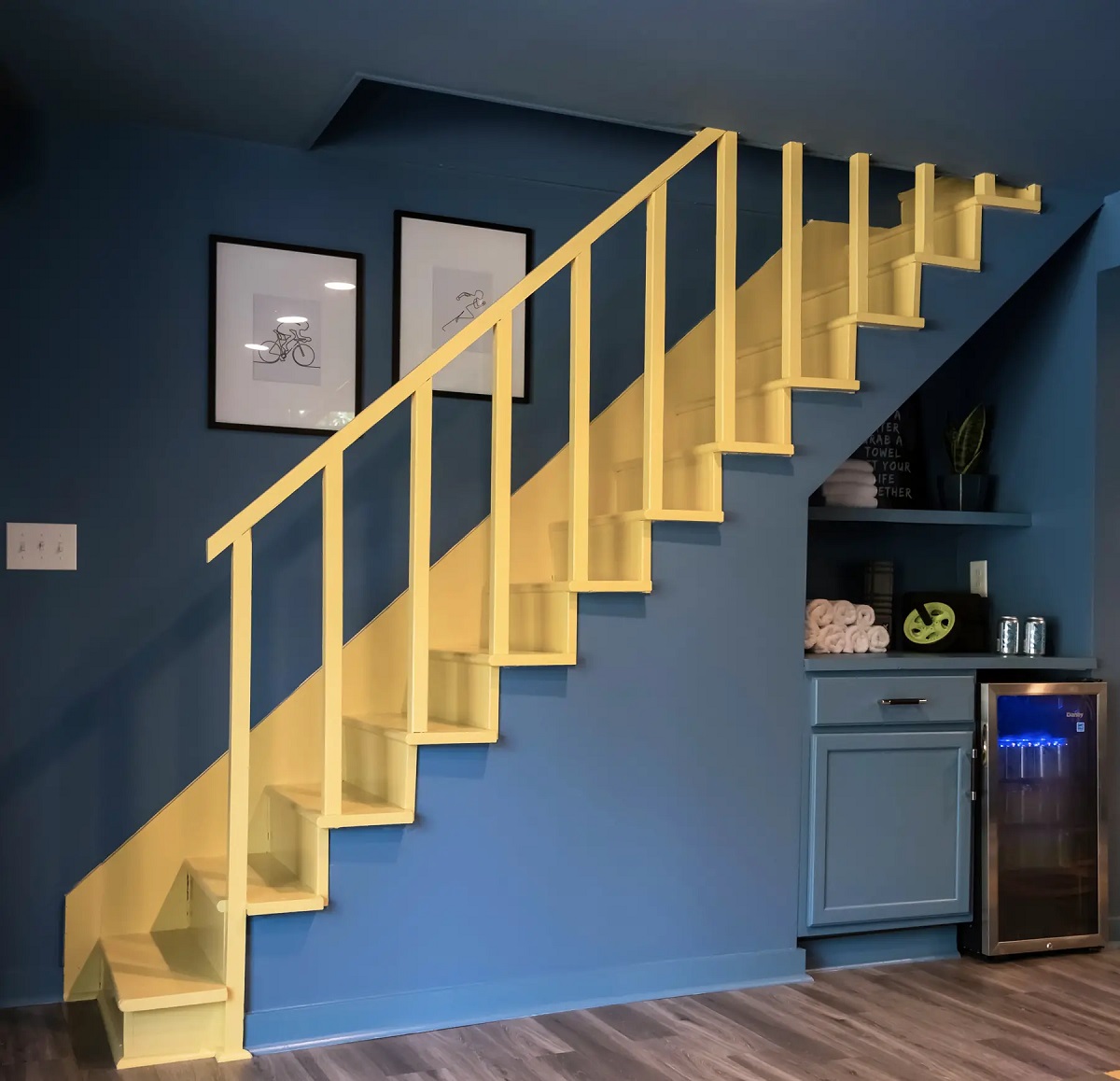 How To Paint Basement Stairs