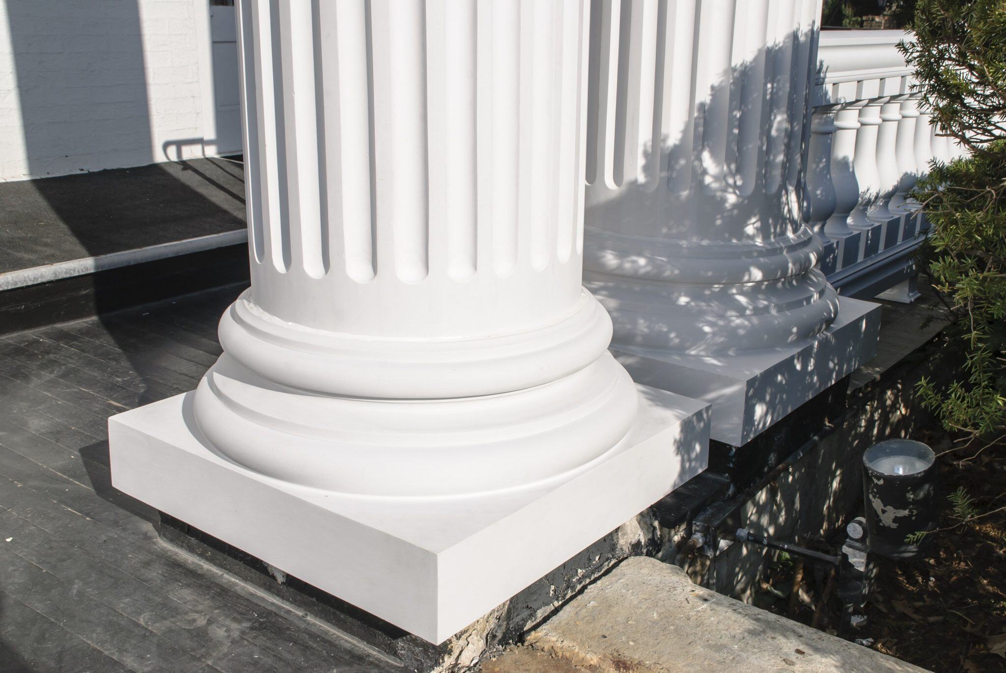 How To Paint Fiberglass Porch Columns