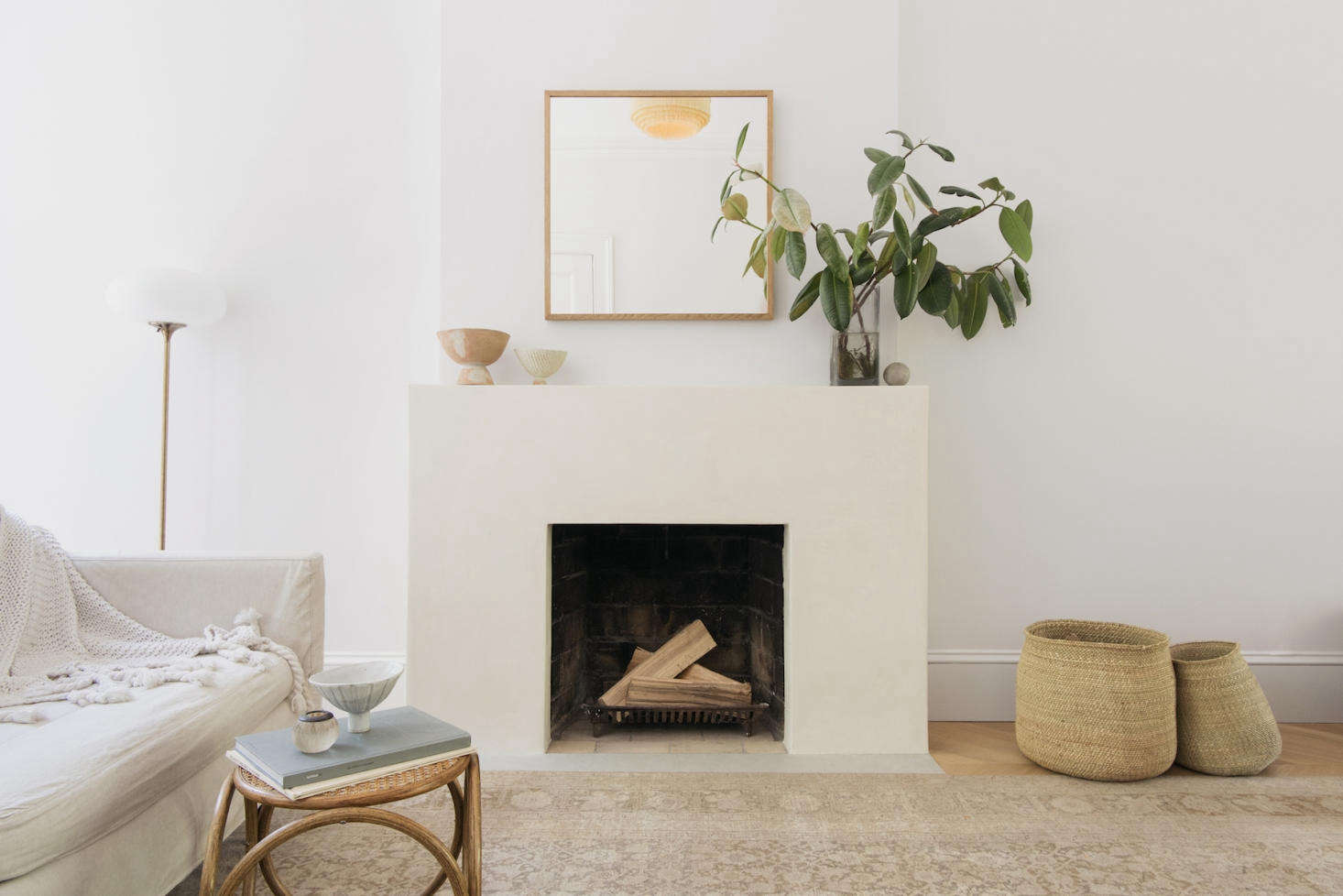 How To Plaster Fireplace