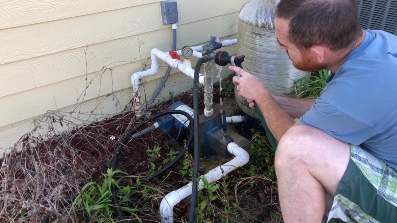 How To Prime A Water Pump On A Well
