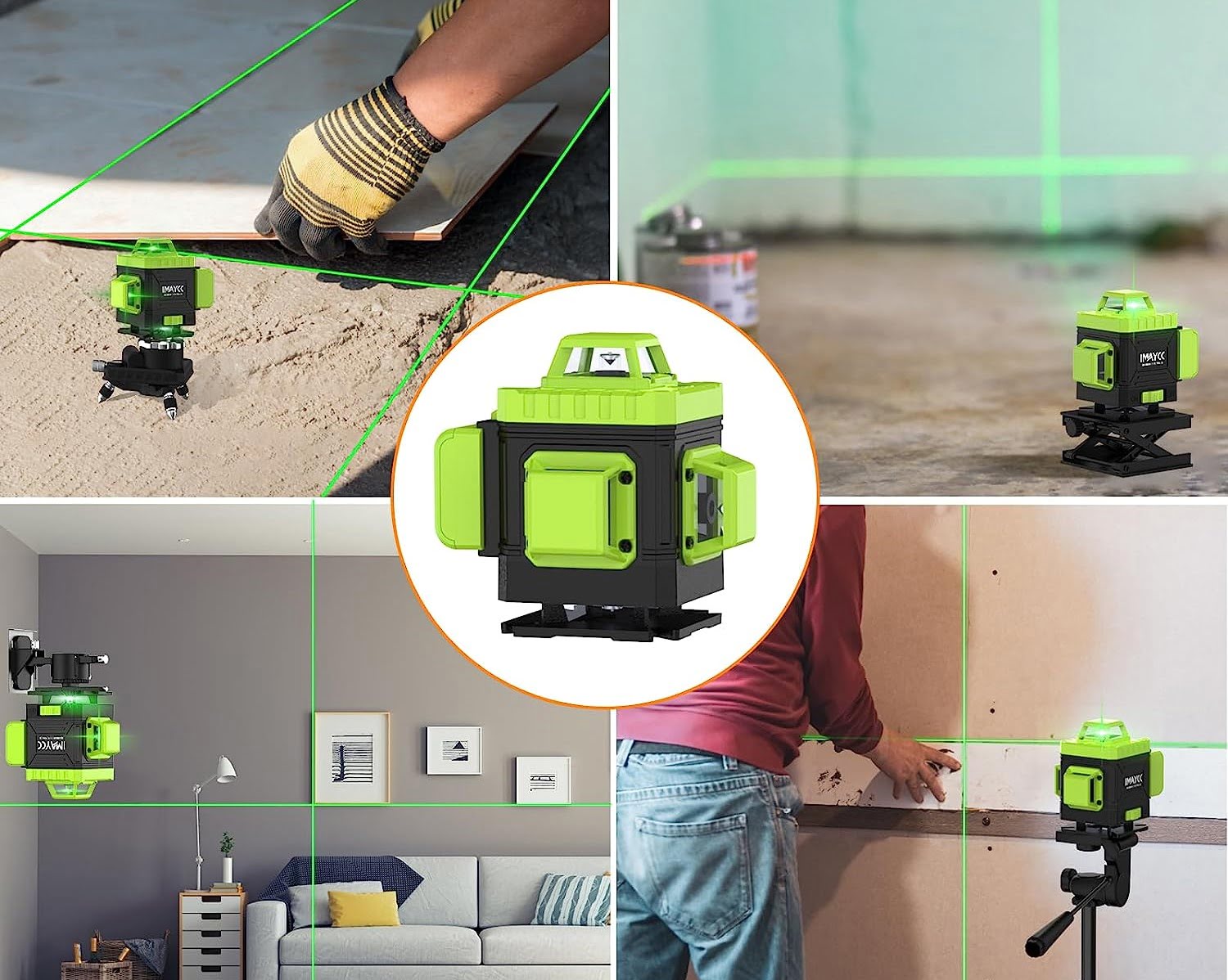 How To Project Square Vertical Lines With Self-Leveling Laser Level