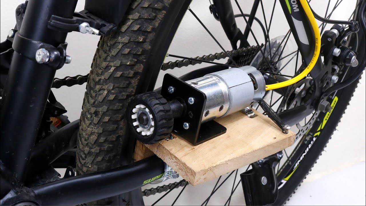 How To Put Electric Motor On Bicycle