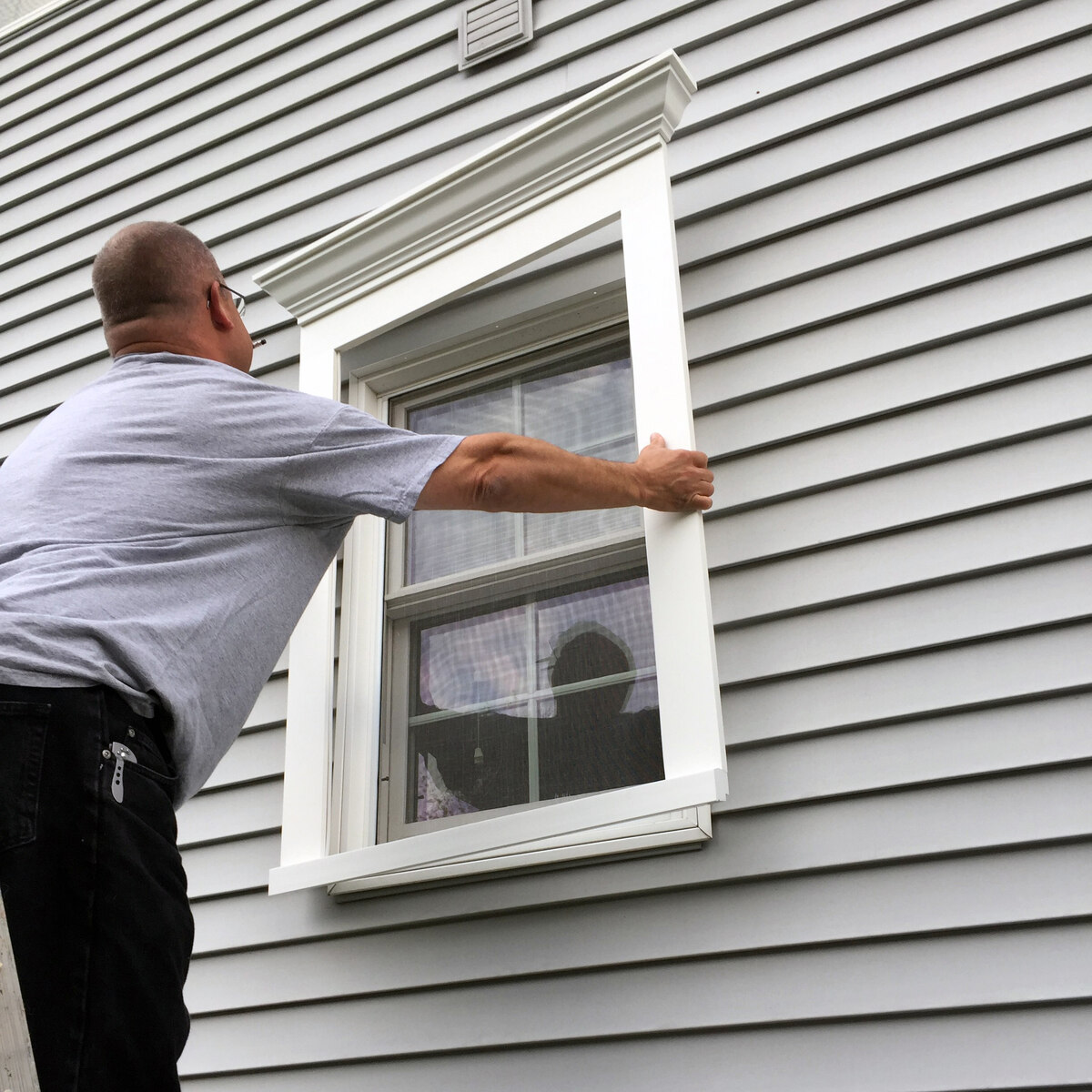 How To Put Shutters On Vinyl Siding