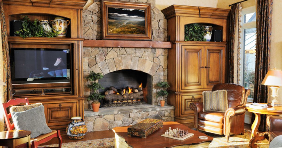 How To Remove A Fireplace Mantel From Brick