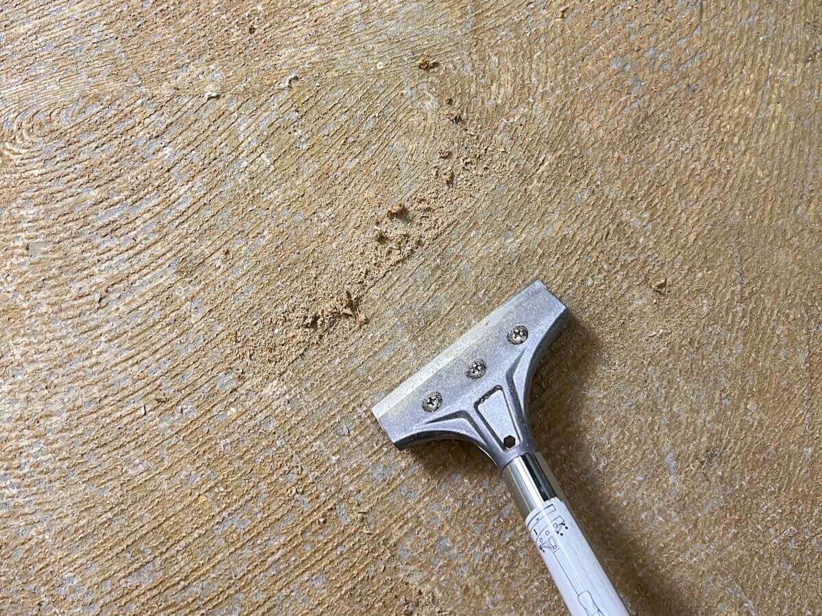 How To Remove Glue From Concrete Porch
