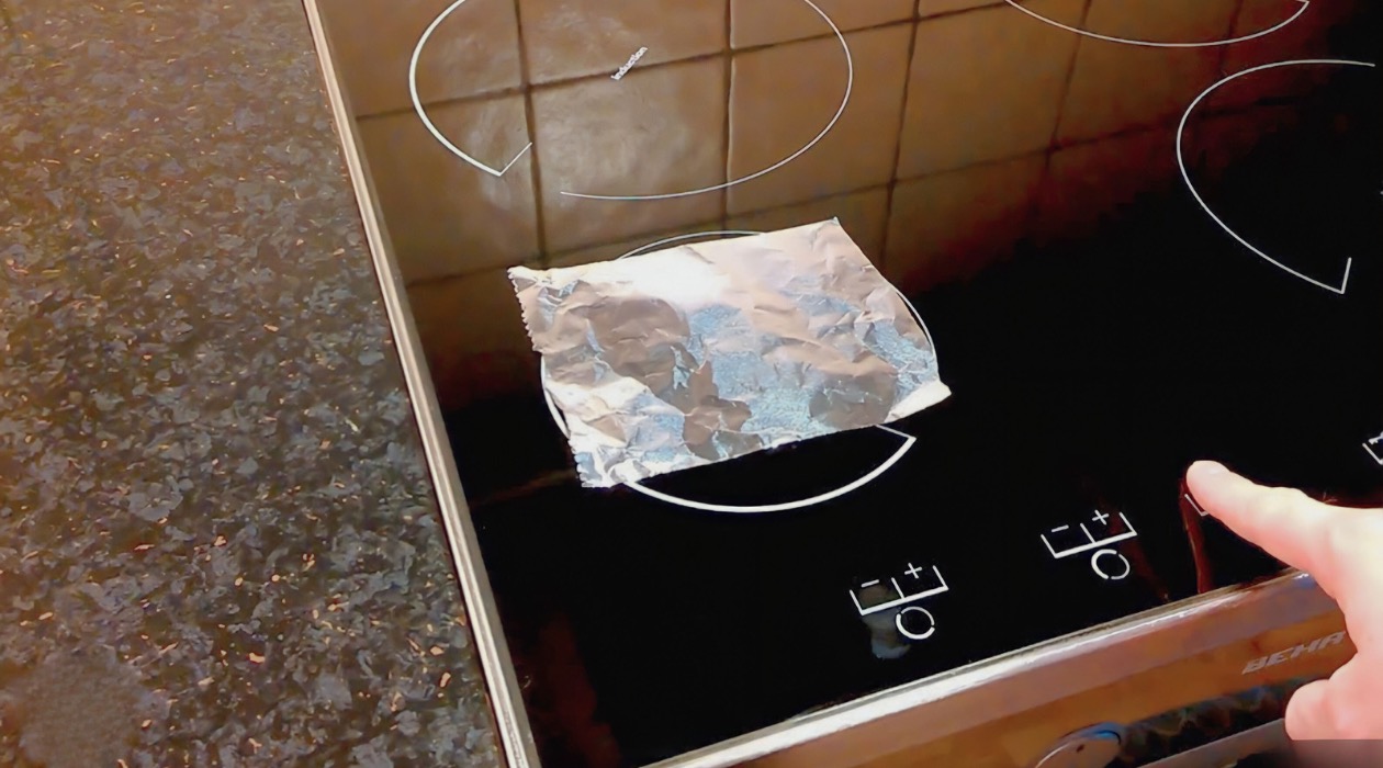 How To Remove Melted Aluminum Foil From Stove Top