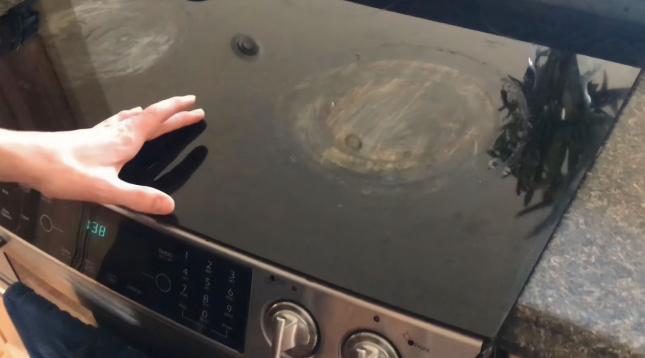 How To Remove Scratches From Black Glass Stove Top