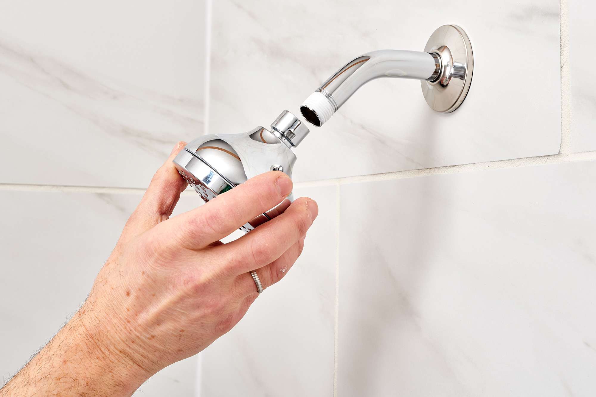 How To Remove Showerhead Without Wrench