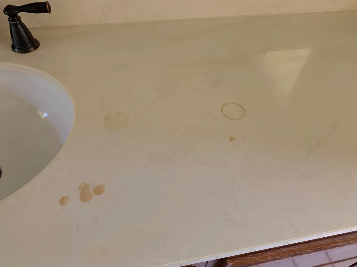 How To Remove Stains From Marble Vanity Tops