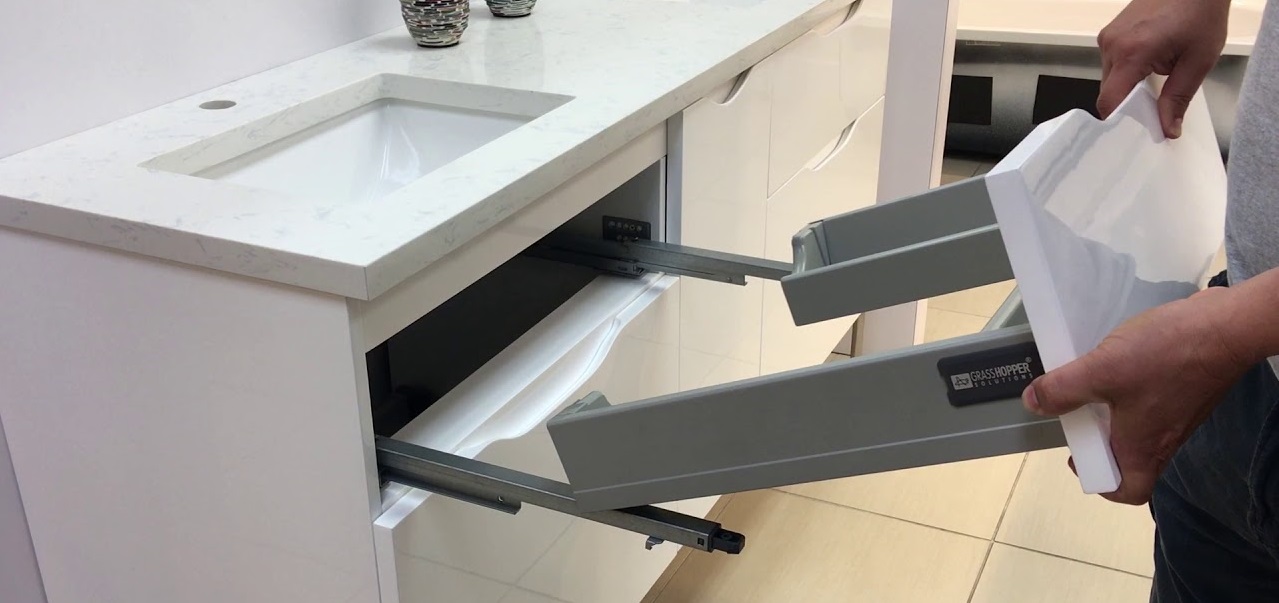 How To Remove Vanity Drawers