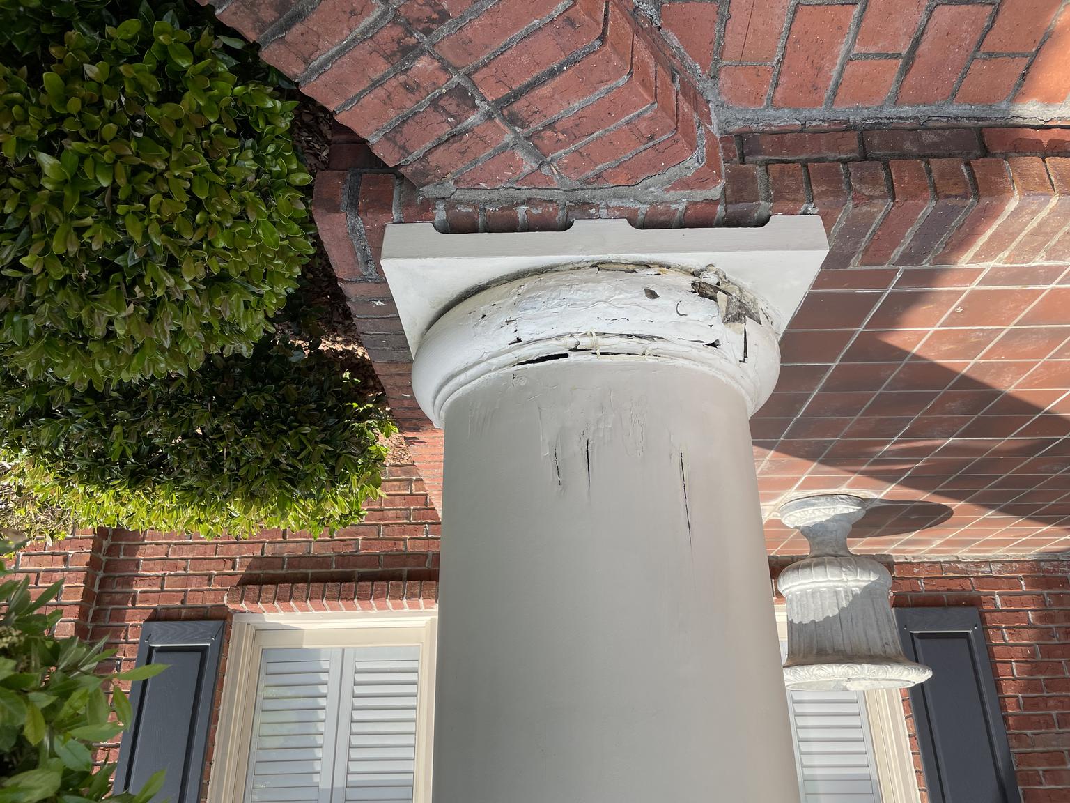 How To Repair Rotted Porch Column