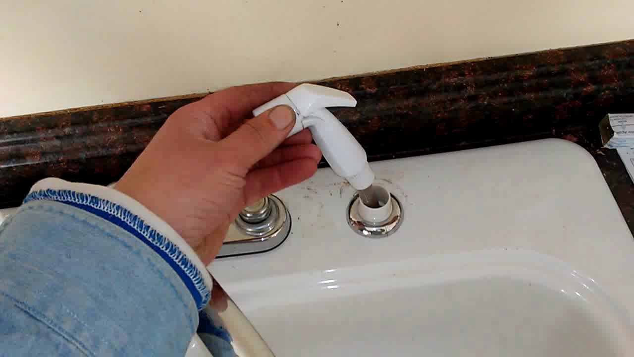 How To Replace Sink Sprayer