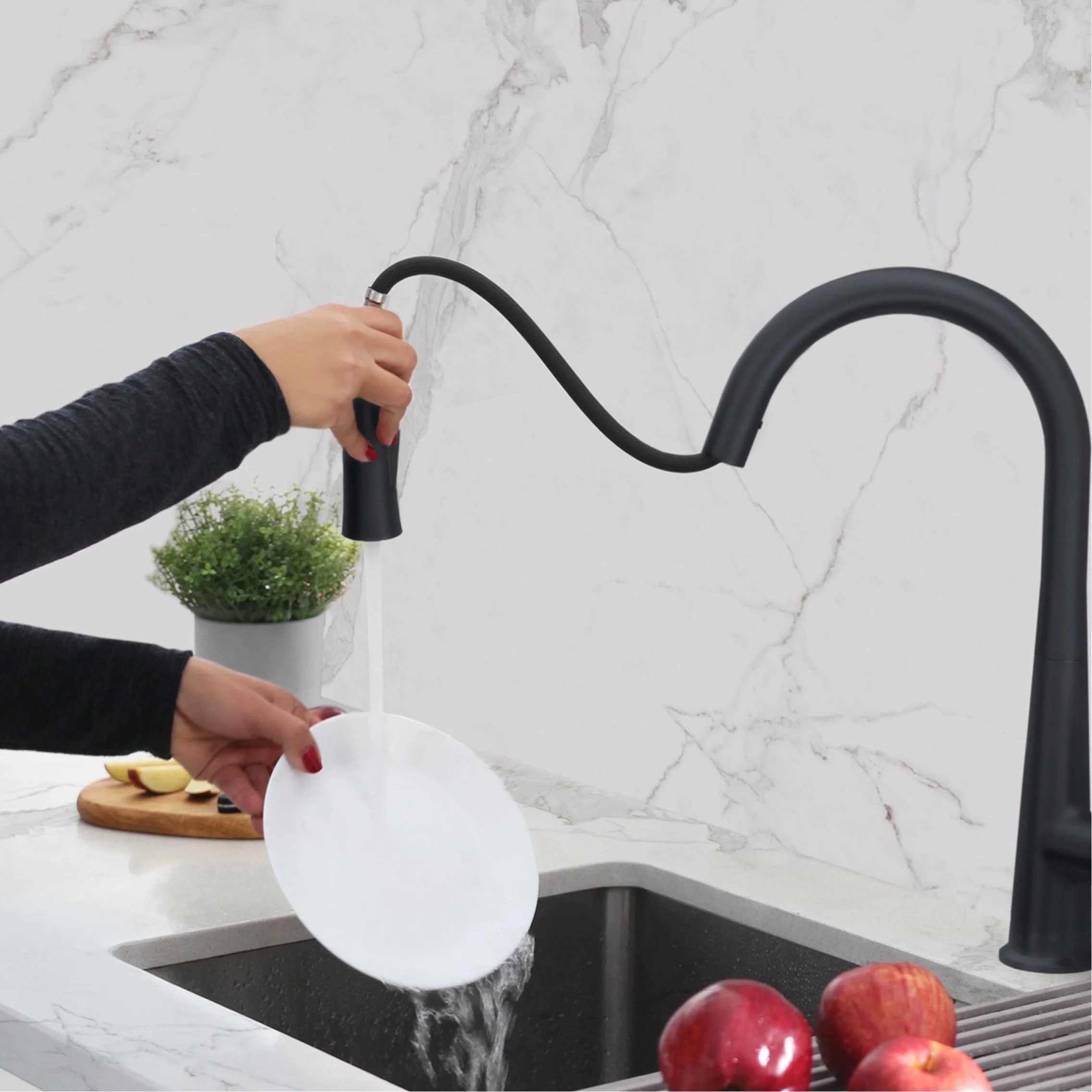 How To Replace Sprayer Hose On Kitchen Sink