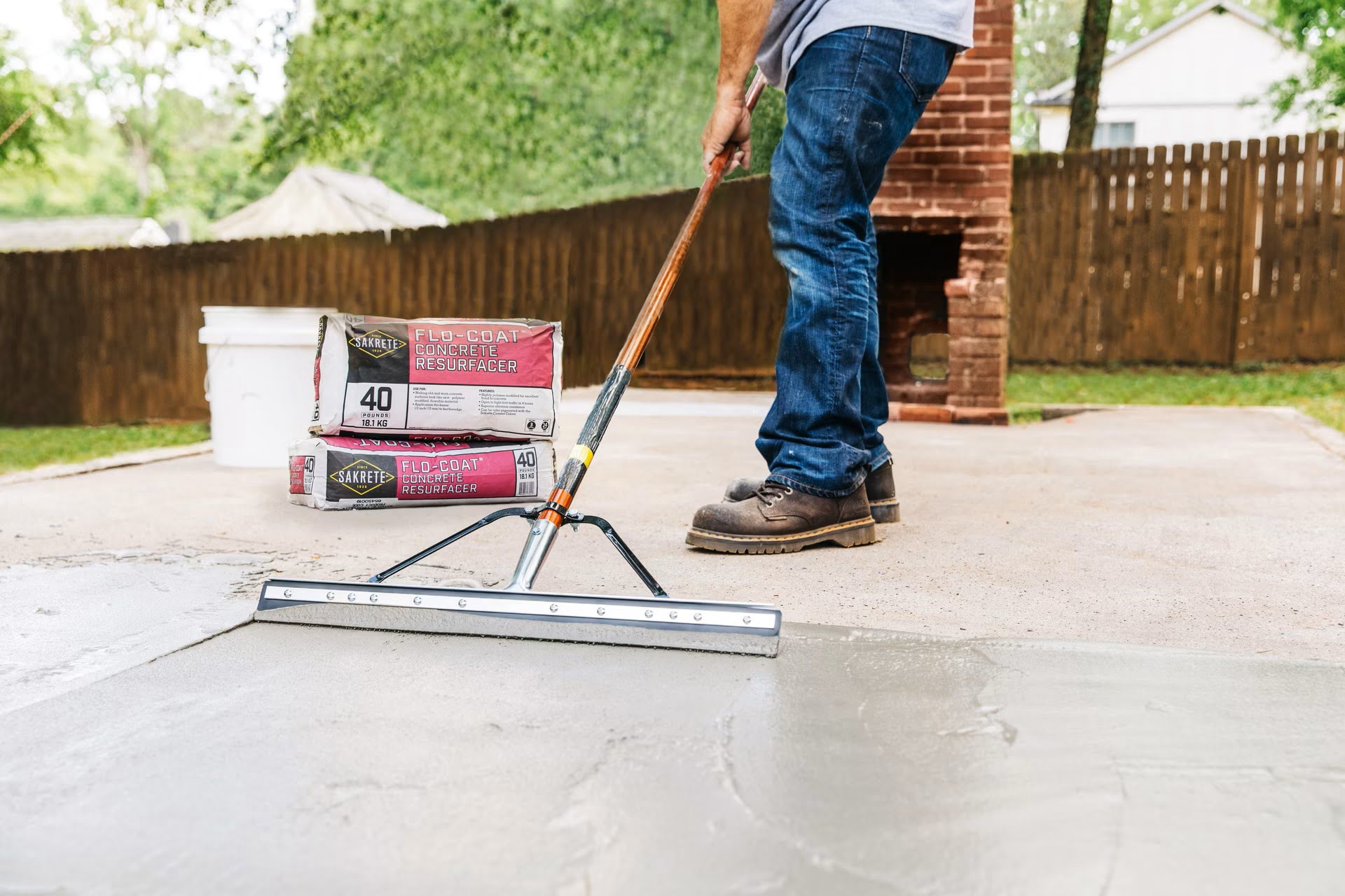 How To Resurface A Concrete Porch Floor