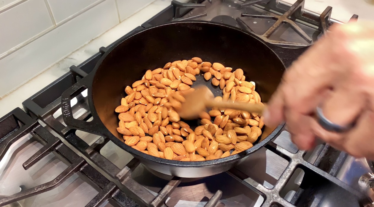 How To Roast Almonds On Stove Top