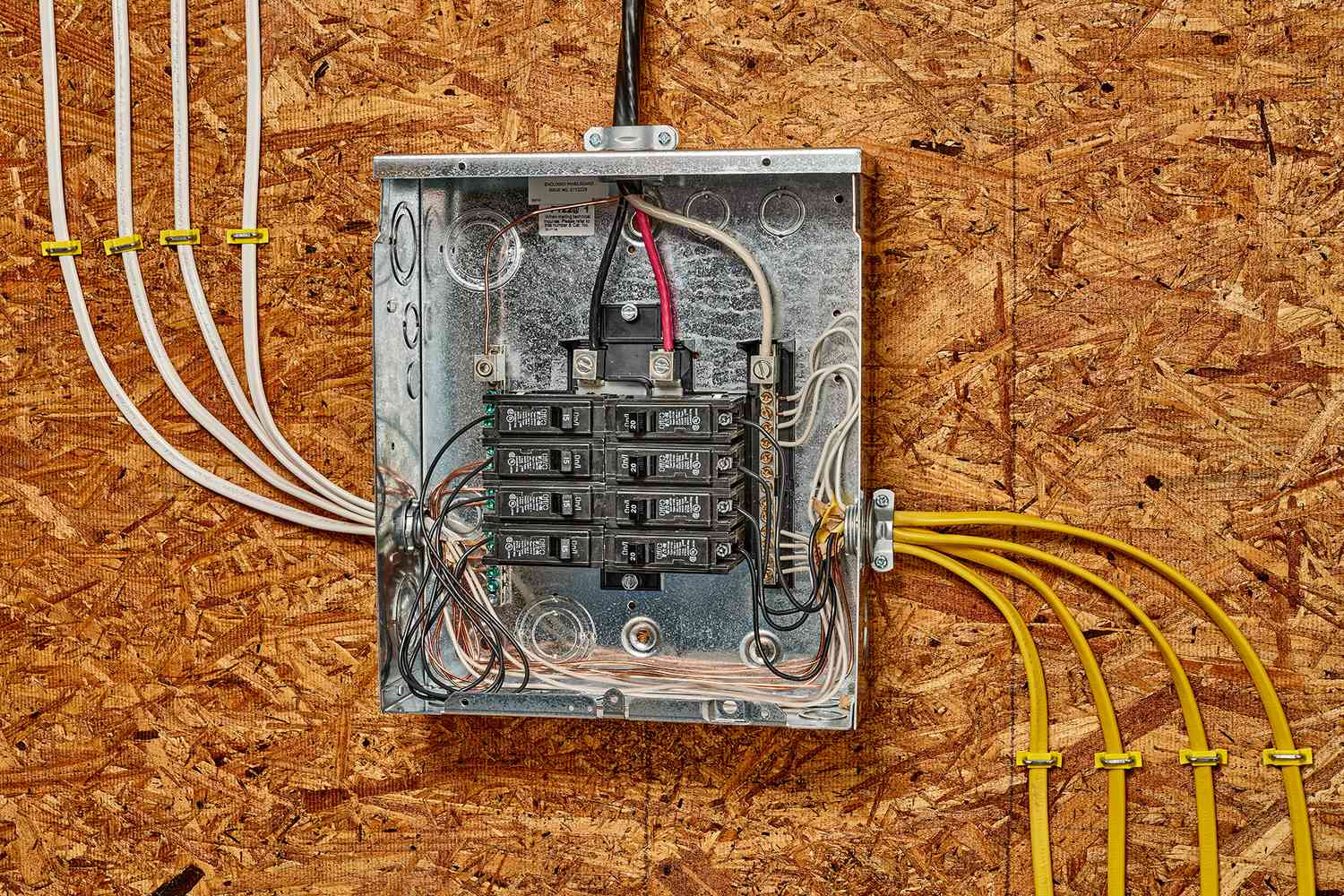 How To Run Electrical Wire From Breaker Box