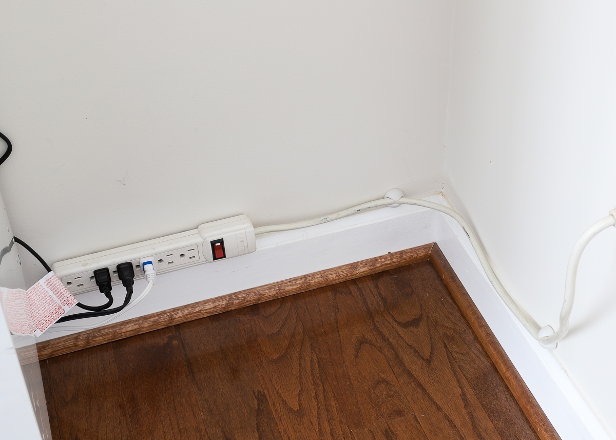 How To Secure Extension Cord To Wall