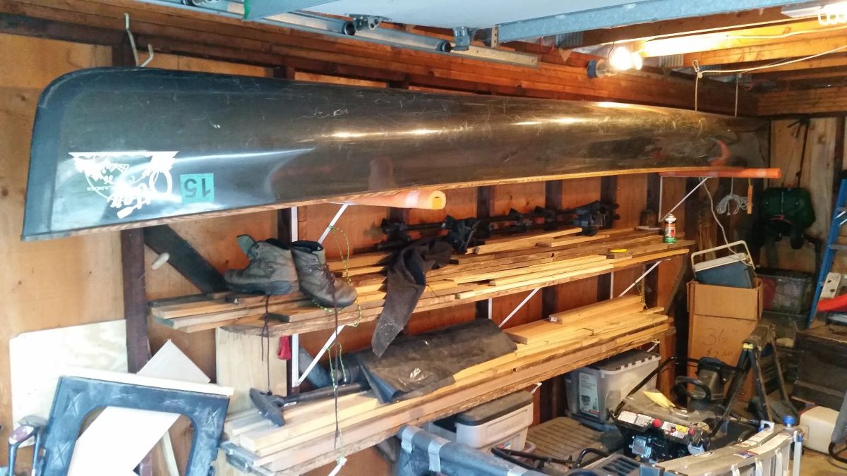 How To Store A Canoe In A Garage