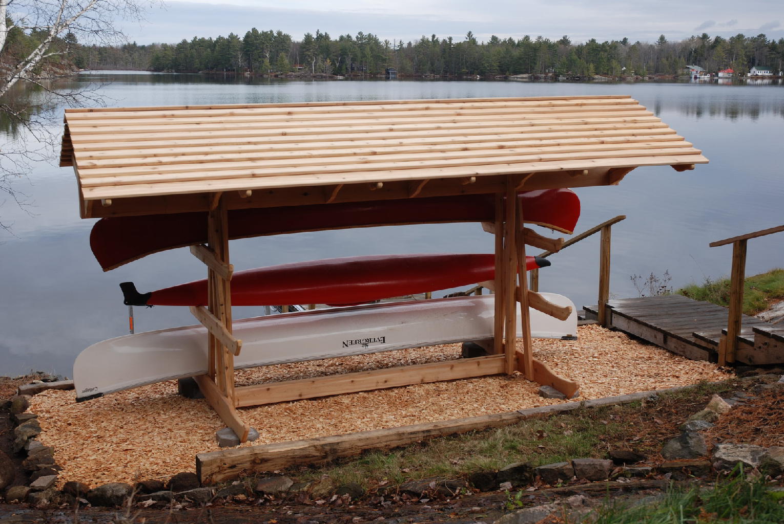 How To Store A Canoe Outside