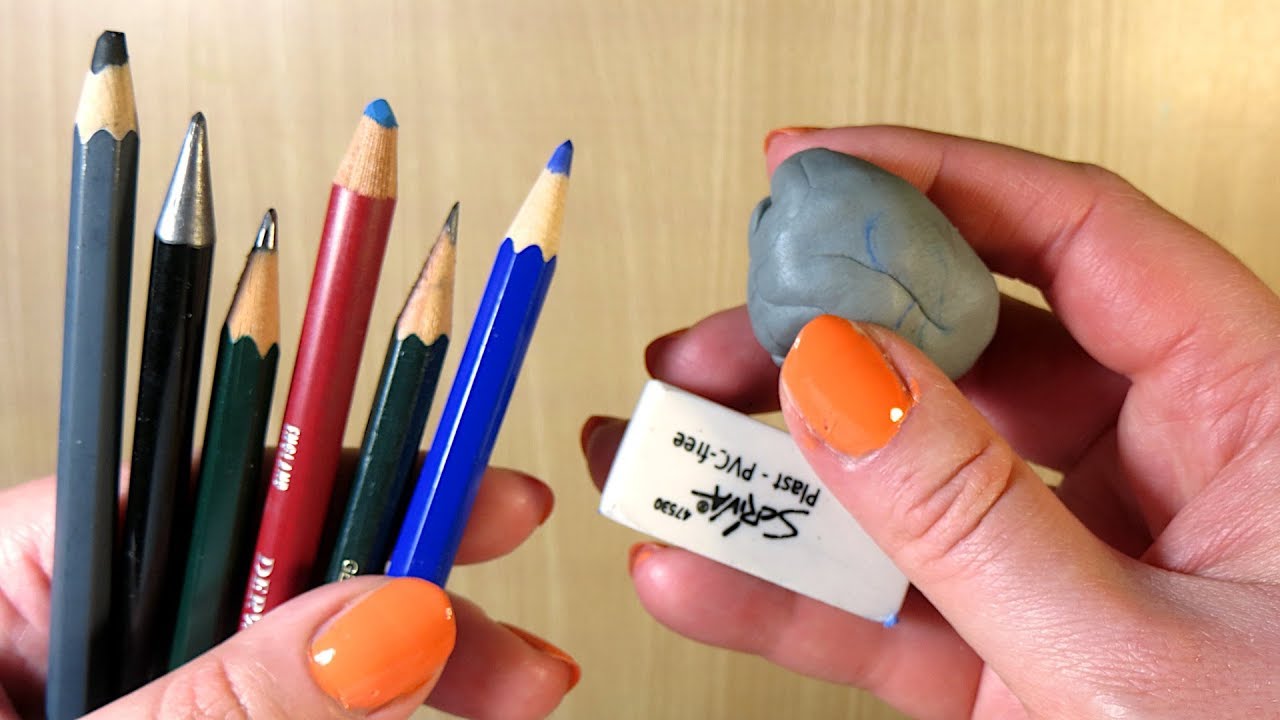 How To Make Kneaded Eraser At Home