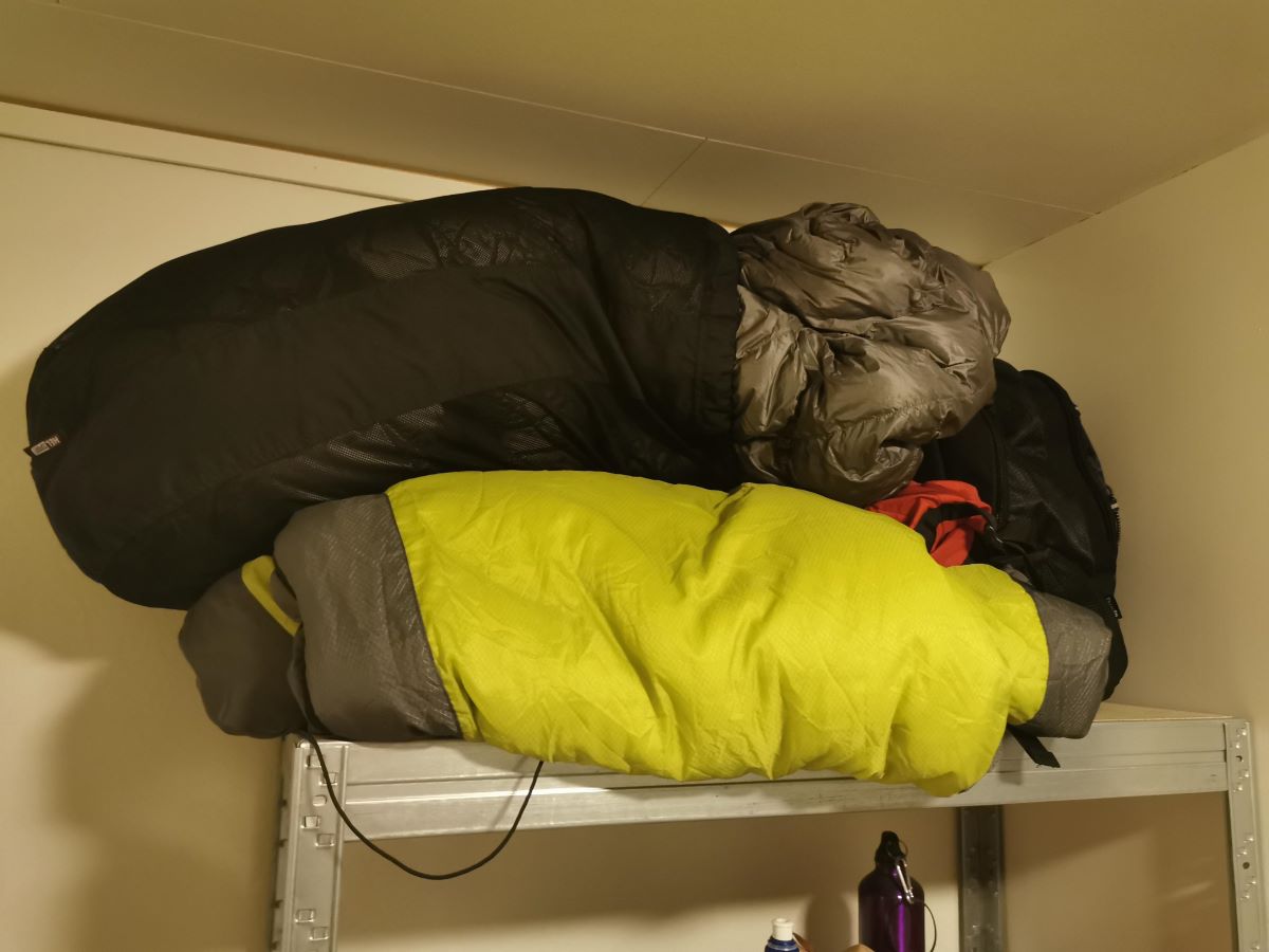 How To Store A Sleeping Bag