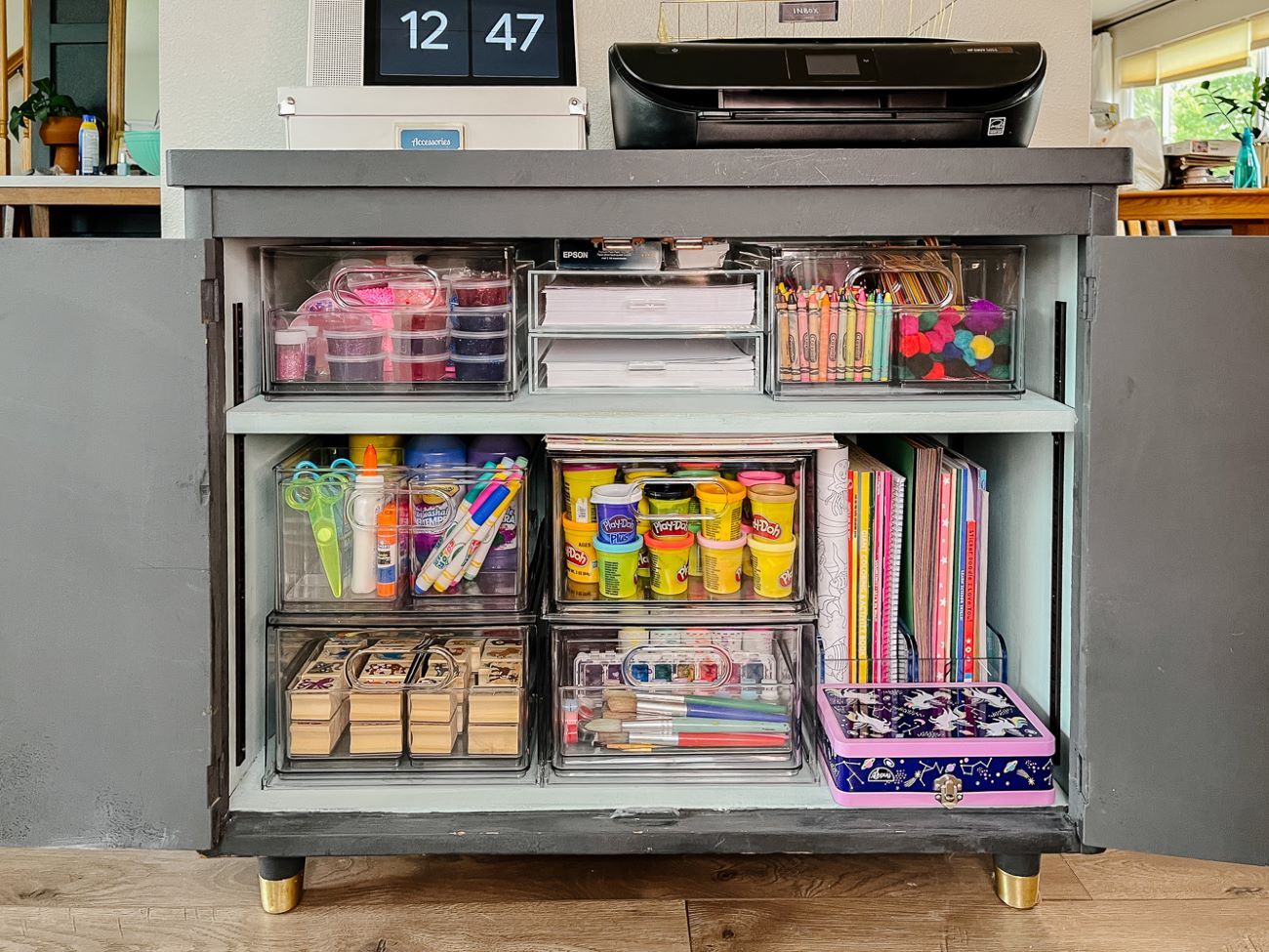 How To Store Art Supplies In A Small Space