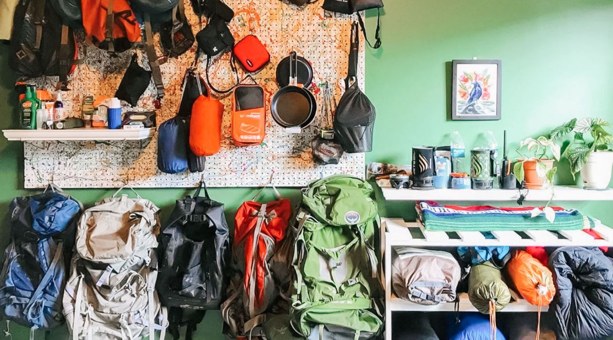 How To Store Backpacking Gear