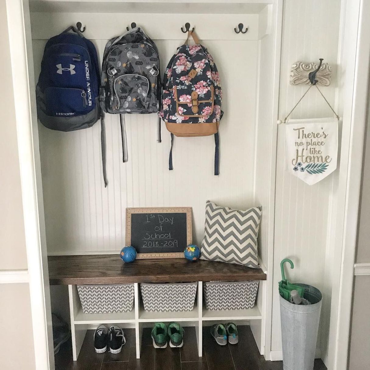 How To Store Backpacks In Closet