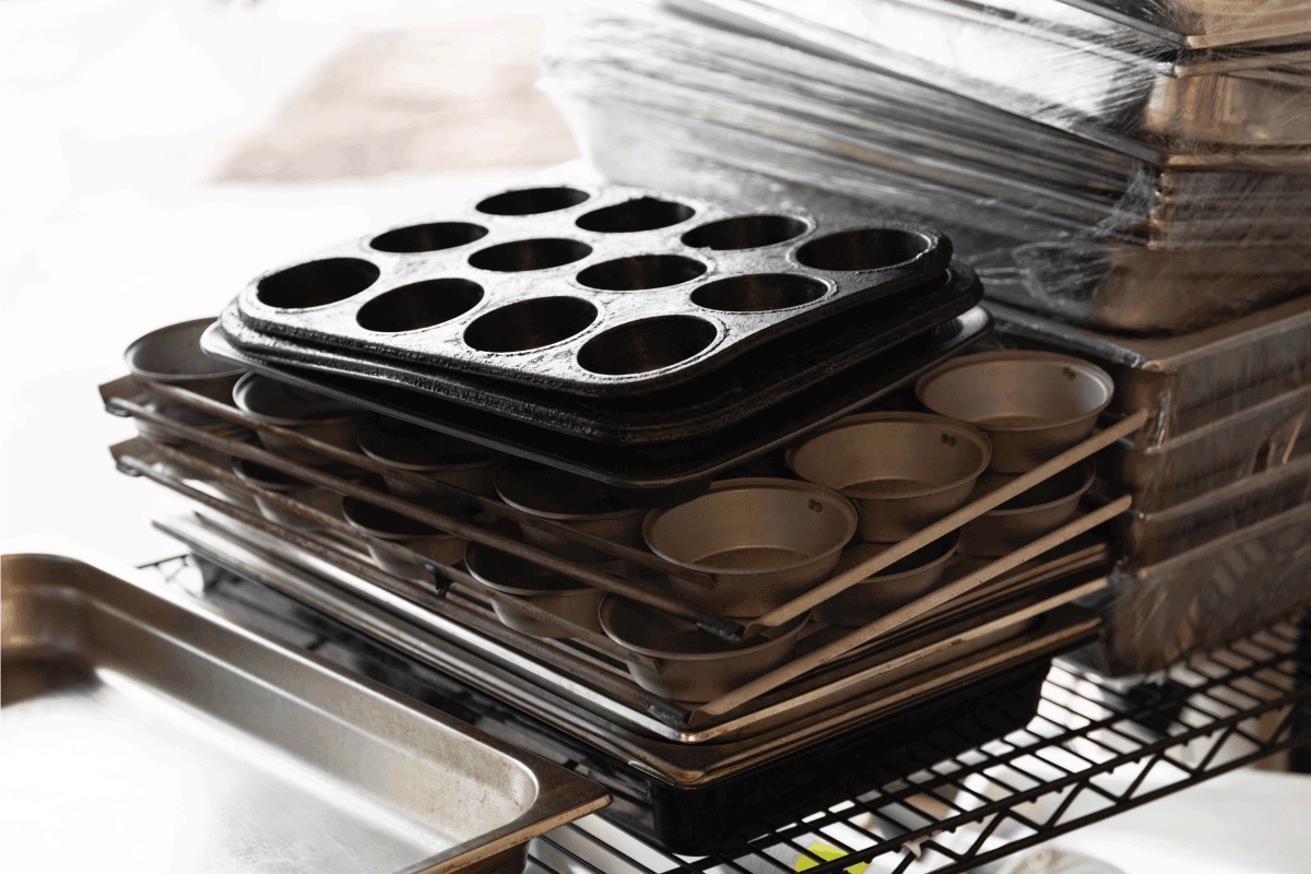 How To Organize Baking Pans & Muffin Tins to Maximize Storage