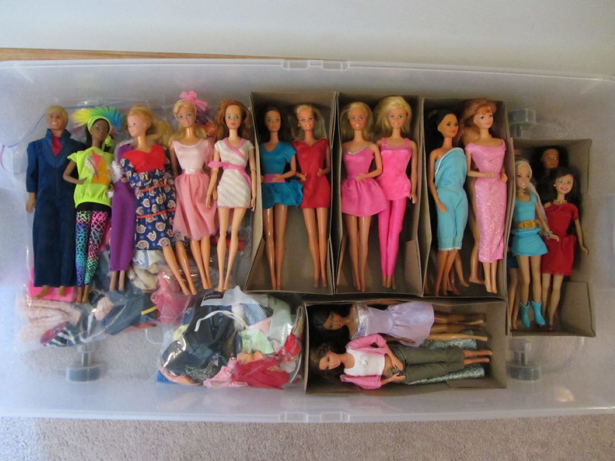 How To Store Barbies
