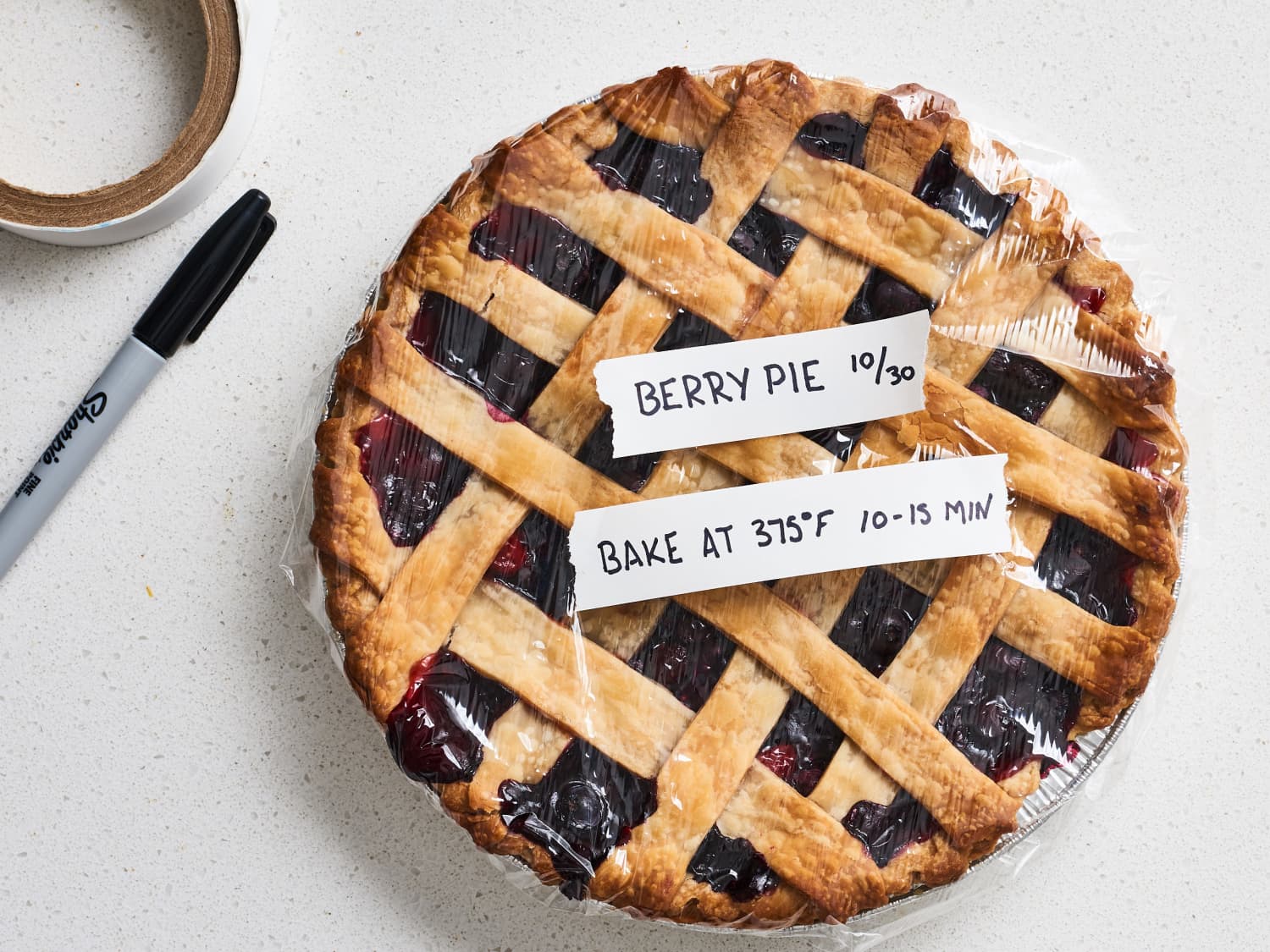 How To Store Blueberry Pie