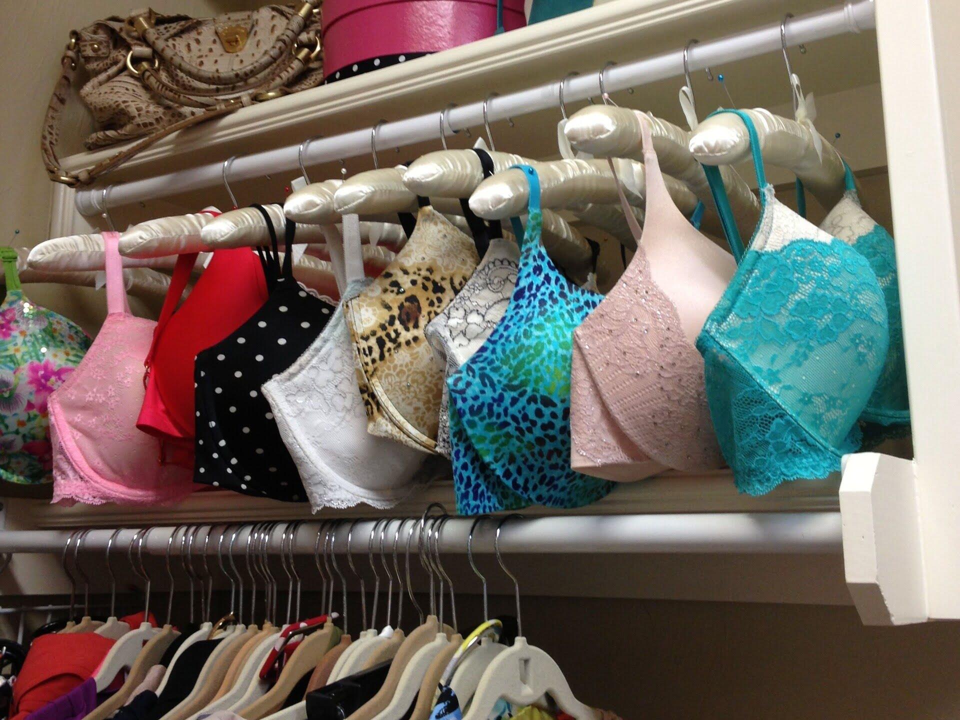 How To Store Bras In Closet