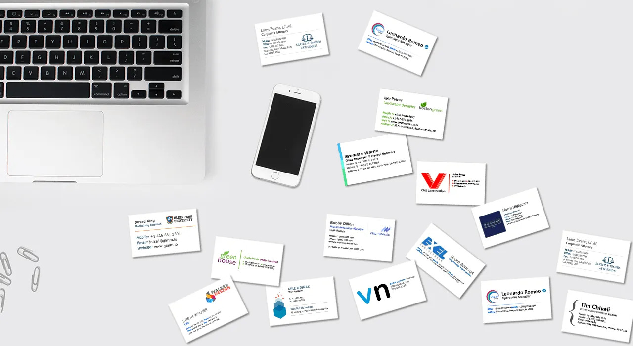 How To Store Business Cards Digitally