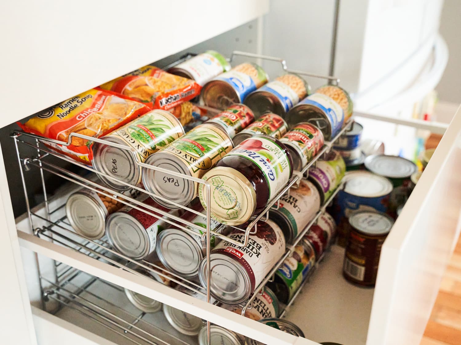 FIFO Can Organizer Assembly and Review: Rotates your canned food